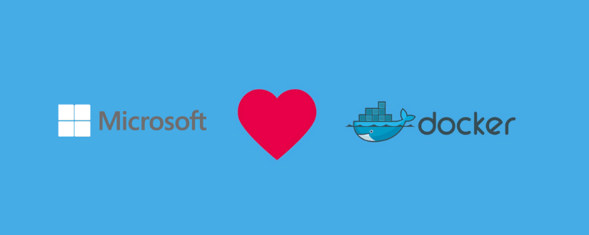 Microsoft ama a Docker - Imagen ornamental