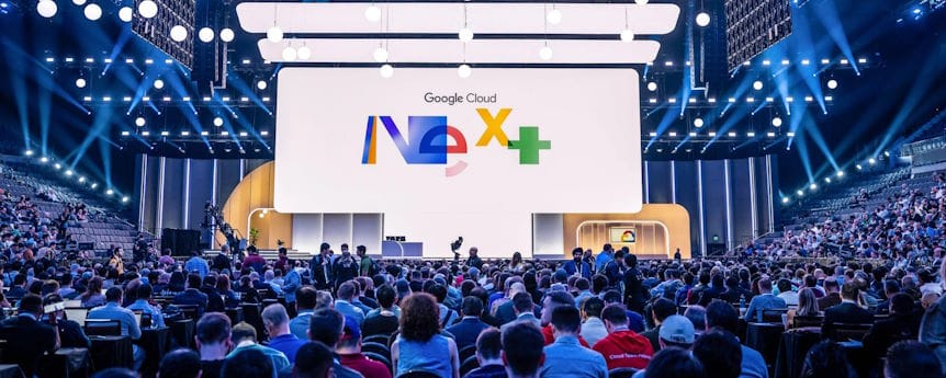 Imagen general del escenario del evento Google Cloud Next 2024