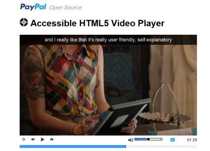 Paypal-accessible-html5-video-player
