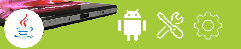 Imagen ornamental de Android y Java