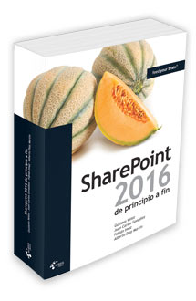 Libro de SharePoint 2016, representado en 3D