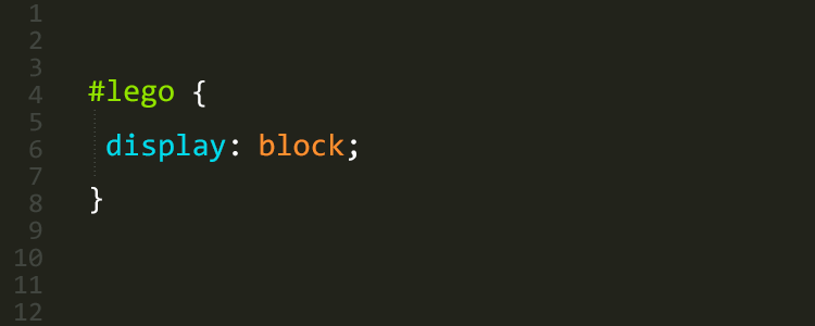 CSS Lego display block