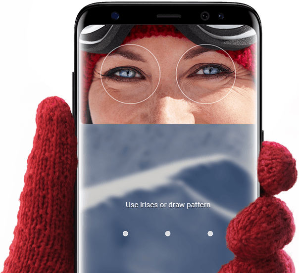 GAMBADAS: Sáltate el escáner de iris del Galaxy S8 con una foto y una lentilla