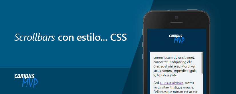 Cómo personalizar los estilos CSS de las barras de scroll de los navegadores Web