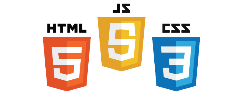 Logotipos de HTML, CSS y JavaScript