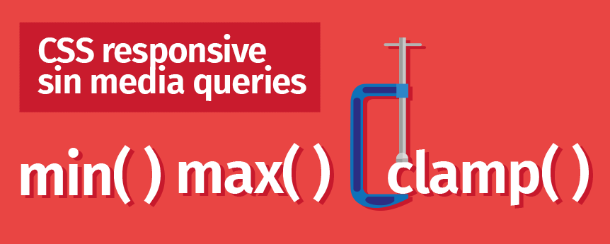 CSS responsive sin media queries: las funciones min(), max() y clamp()