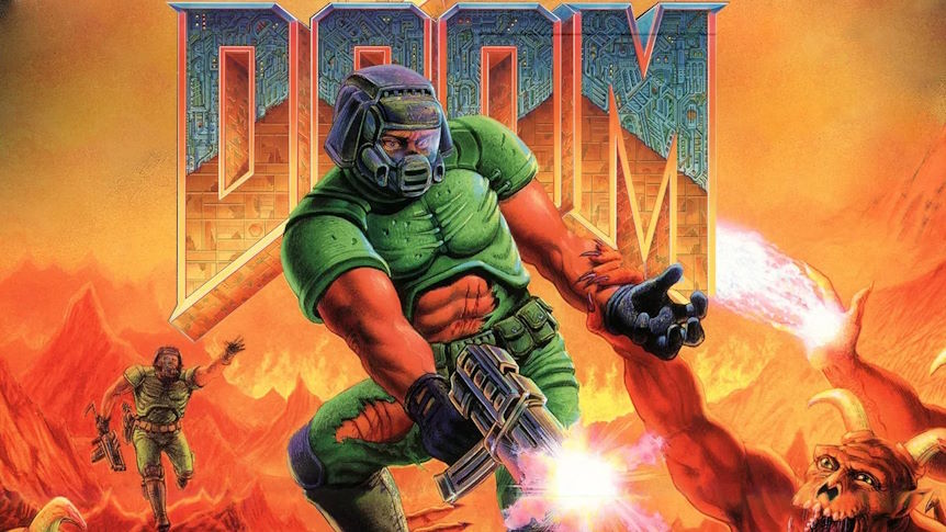 Portada del juego Doom