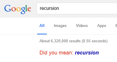 Recursion-Google