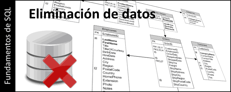 Fundamentos de SQL: Actualización de datos - DELETE